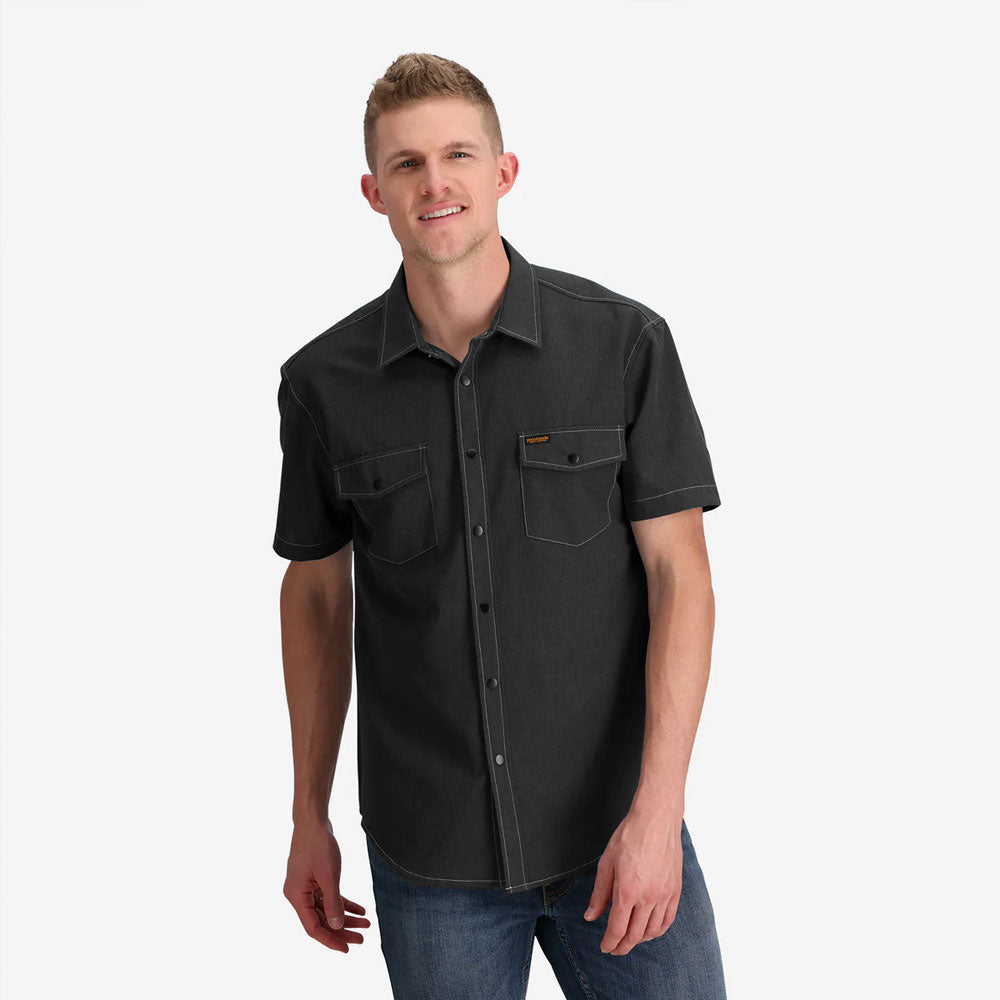 Men's Enduro Solid Black Tech Shirt