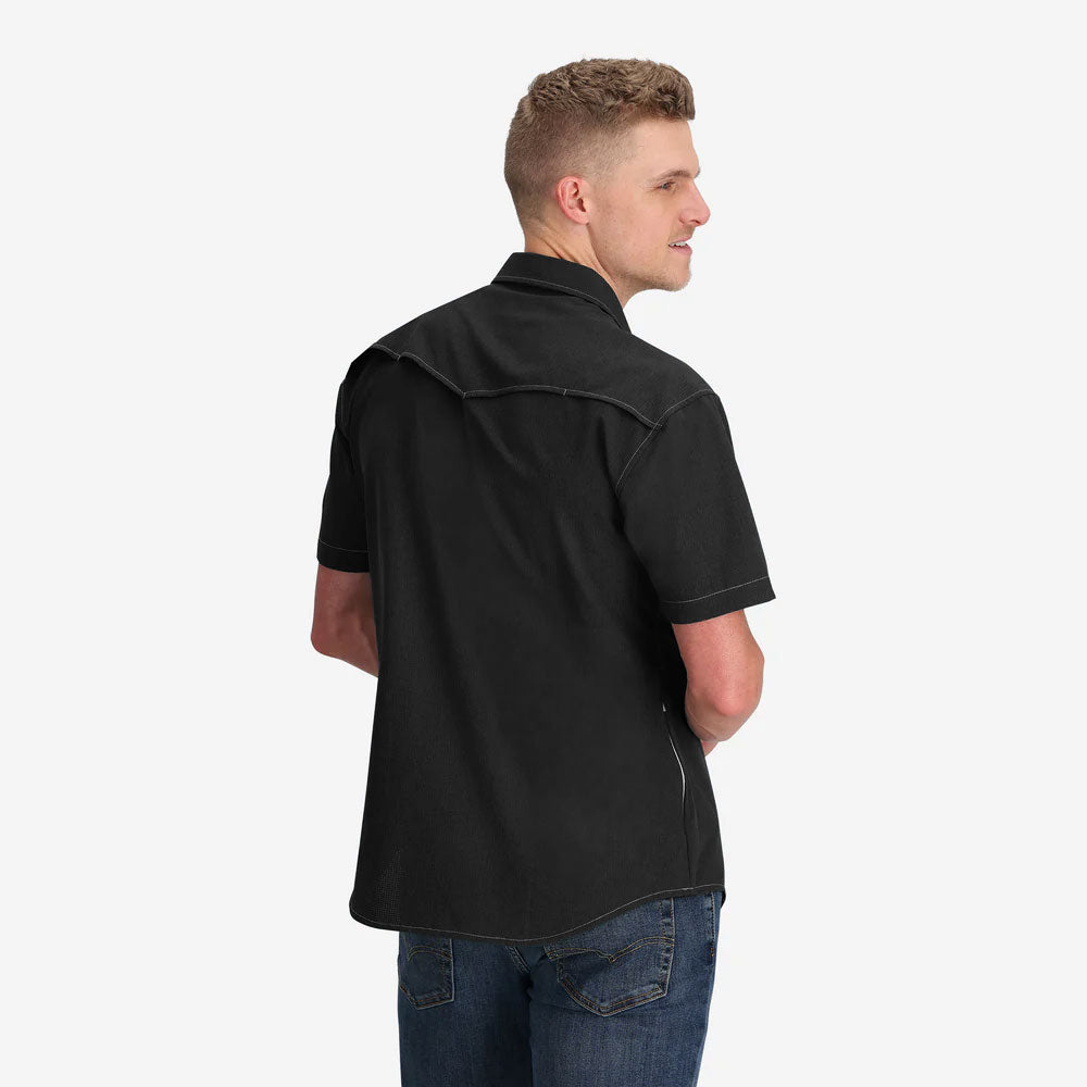 Men's Enduro Solid Black Tech Shirt