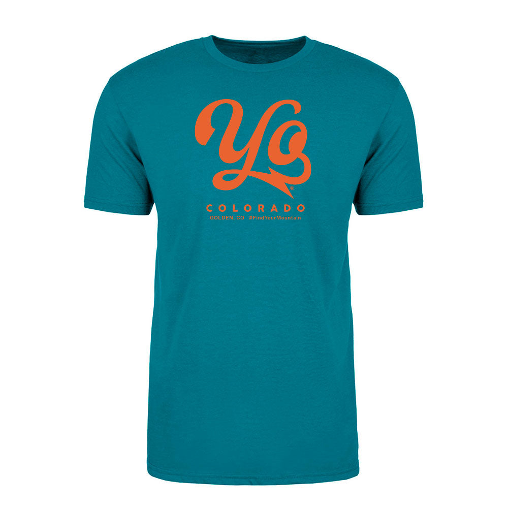 Unisex Bolt Logo T-Shirt - Teal