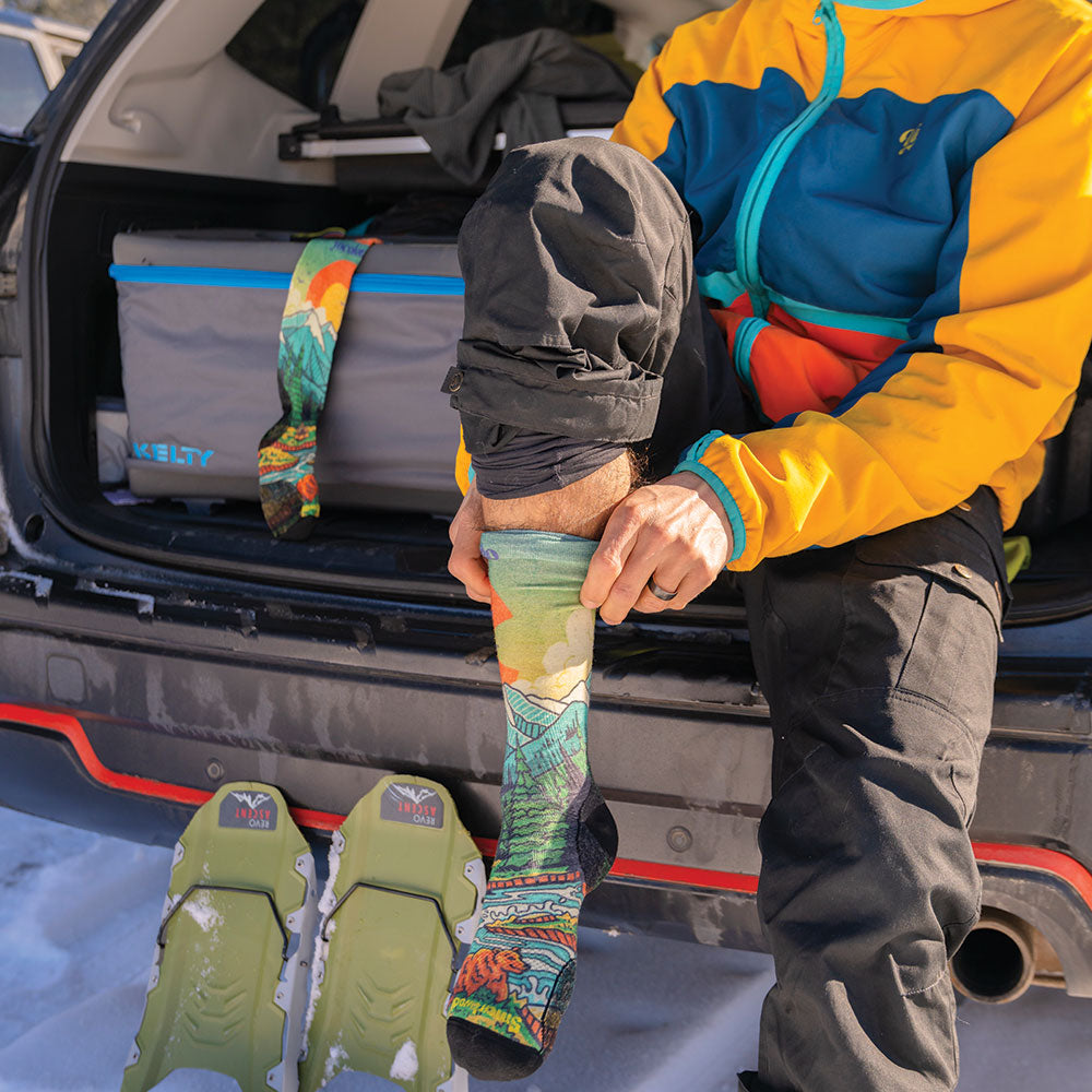 Smartwool x  YoColorado x Coors Banquet Over the Calf Ski Socks - LIMITED EDITION