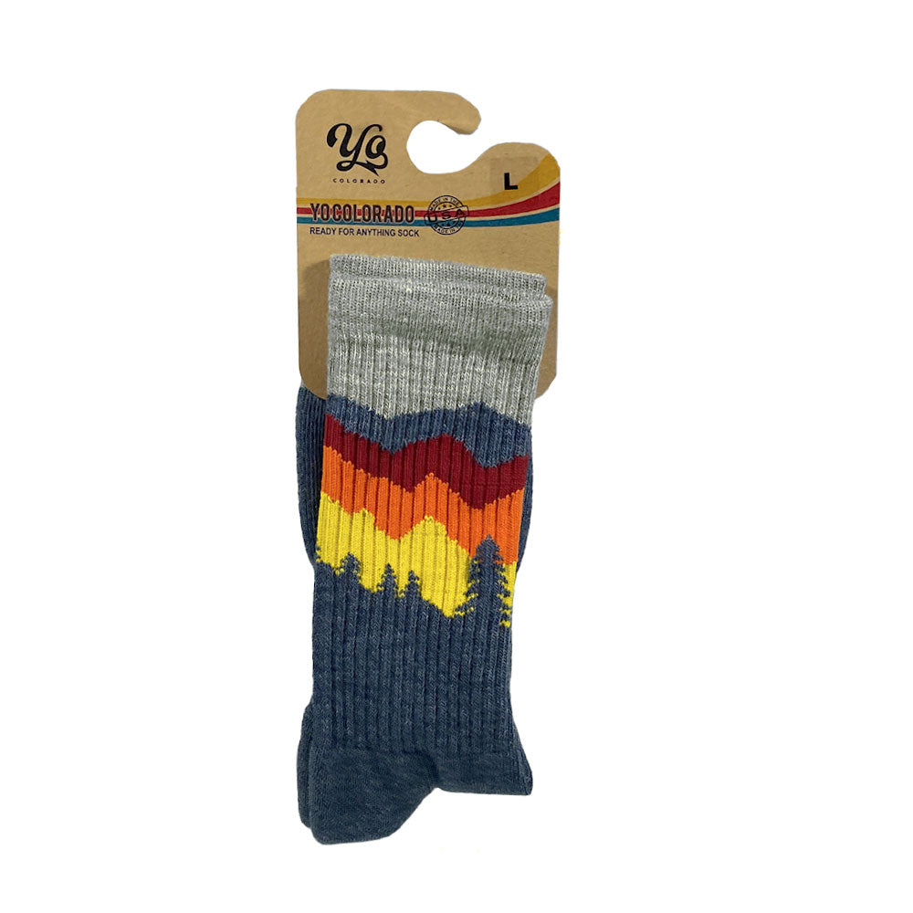 Timberline Colorado Flag Socks