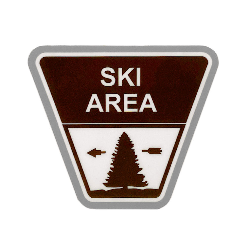 Ski Area Sticker