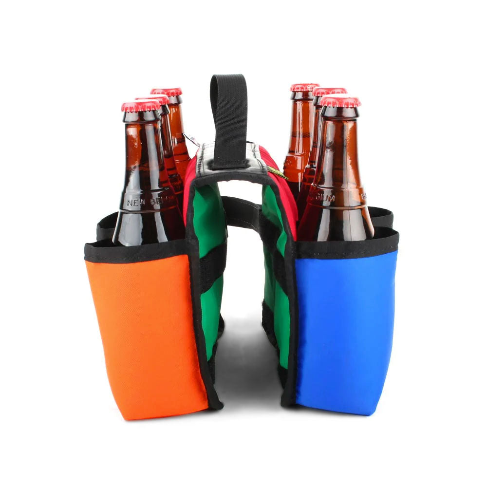 SIXER 6-PACK INSULATED BEVERAGE CADDY - Green Guru