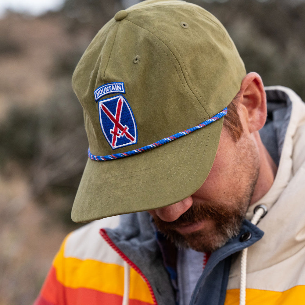 10th Mountain Division Rope Hat