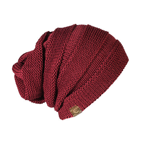 YoColorado Women's Drift Slouch Beanie - Soft Ribbed Knit, Charcoal & Other Colors - View #9