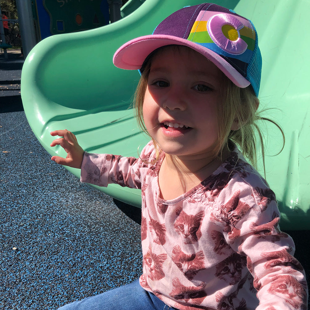 Kids' Incline Colorado Starburst Trucker Hat