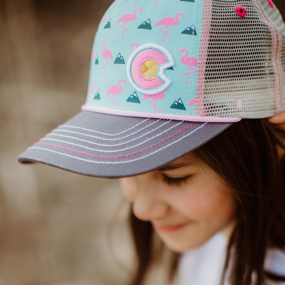 Kids' Colorado Flamingo Trucker Hat