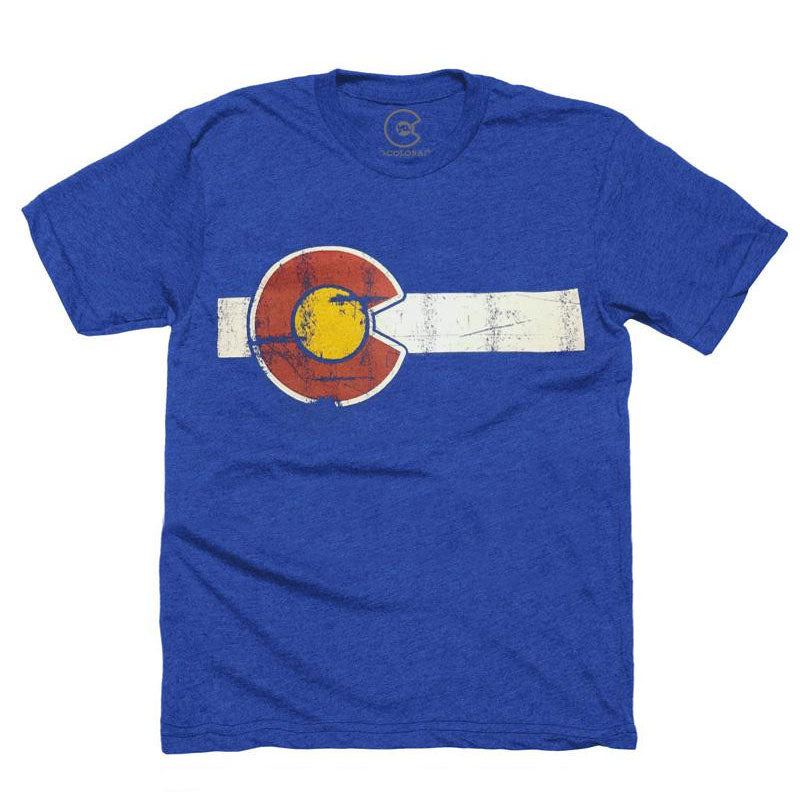 Kids' Classic Colorado Flag Royal T-Shirt
