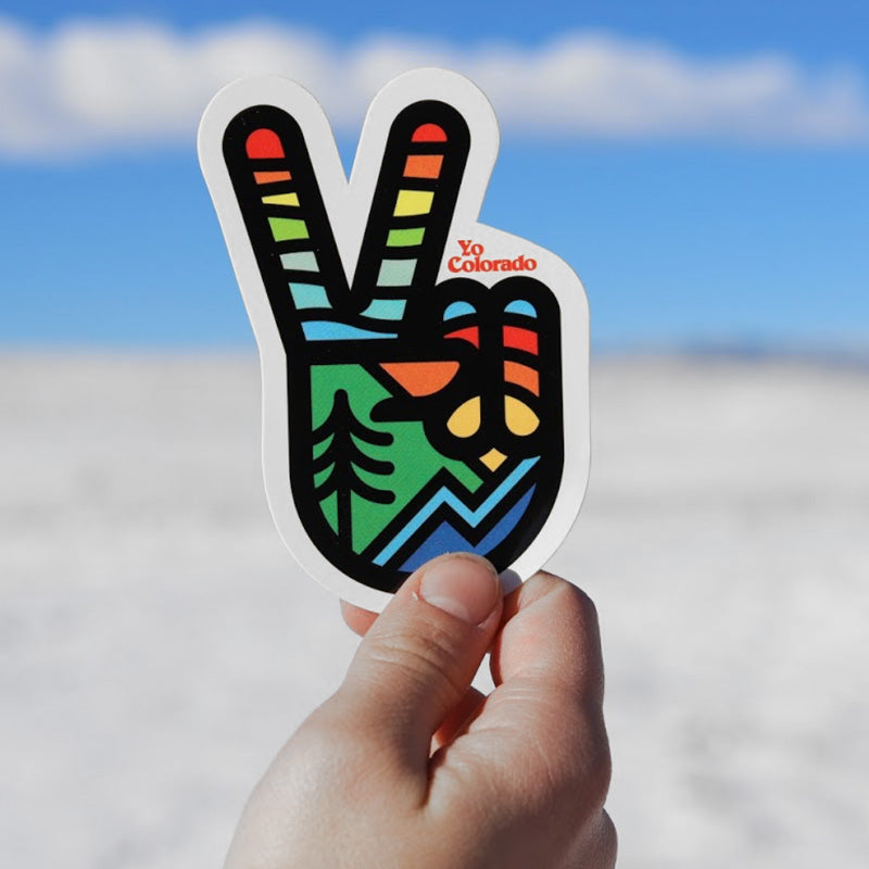 YoColorado Peace Sticker