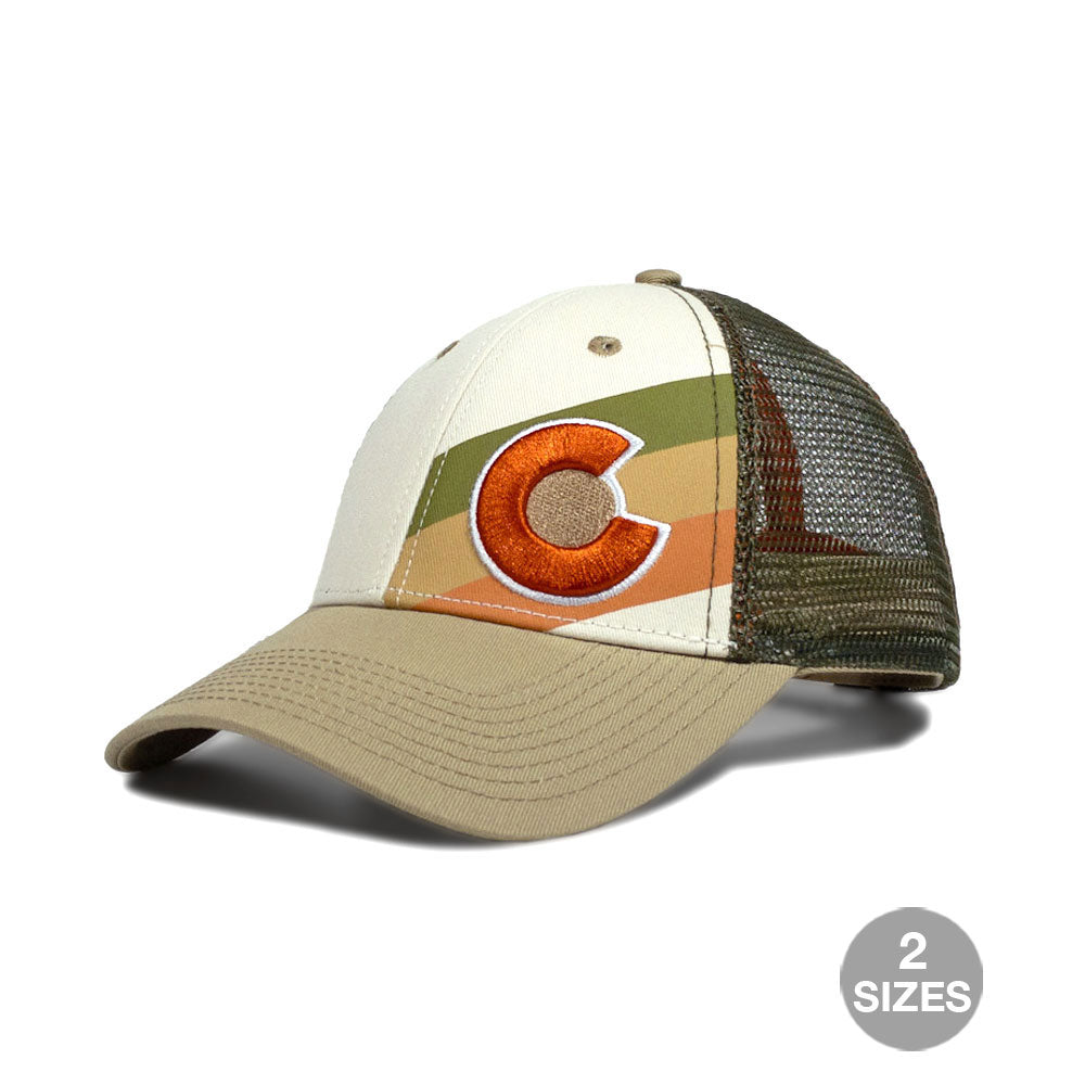 Incline Colorado Trucker Hat - North Table, Small Fit