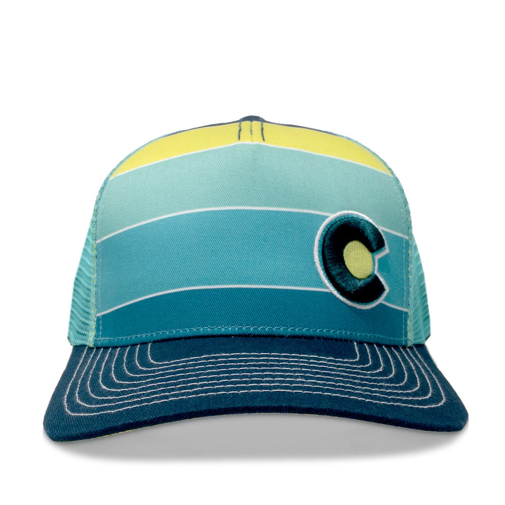 Caribbean Fader Trucker Hat