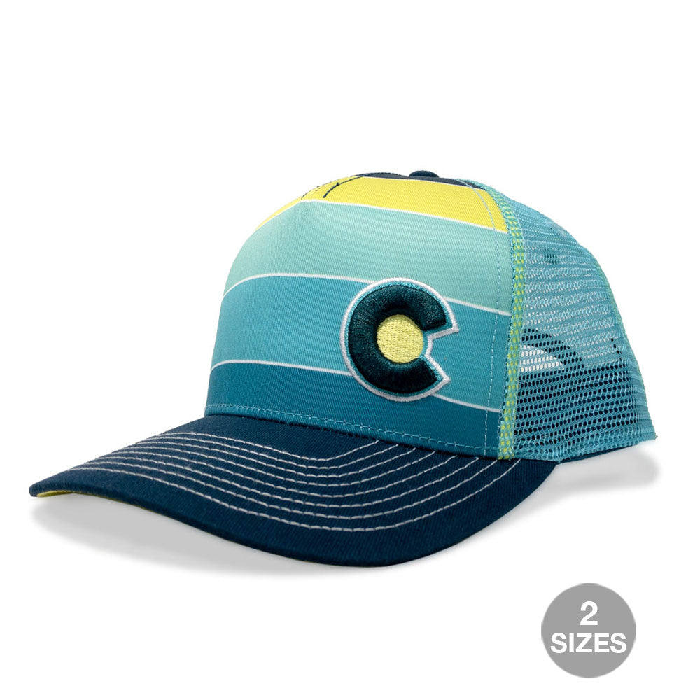 Caribbean Fader Trucker Hat, Regular Fit