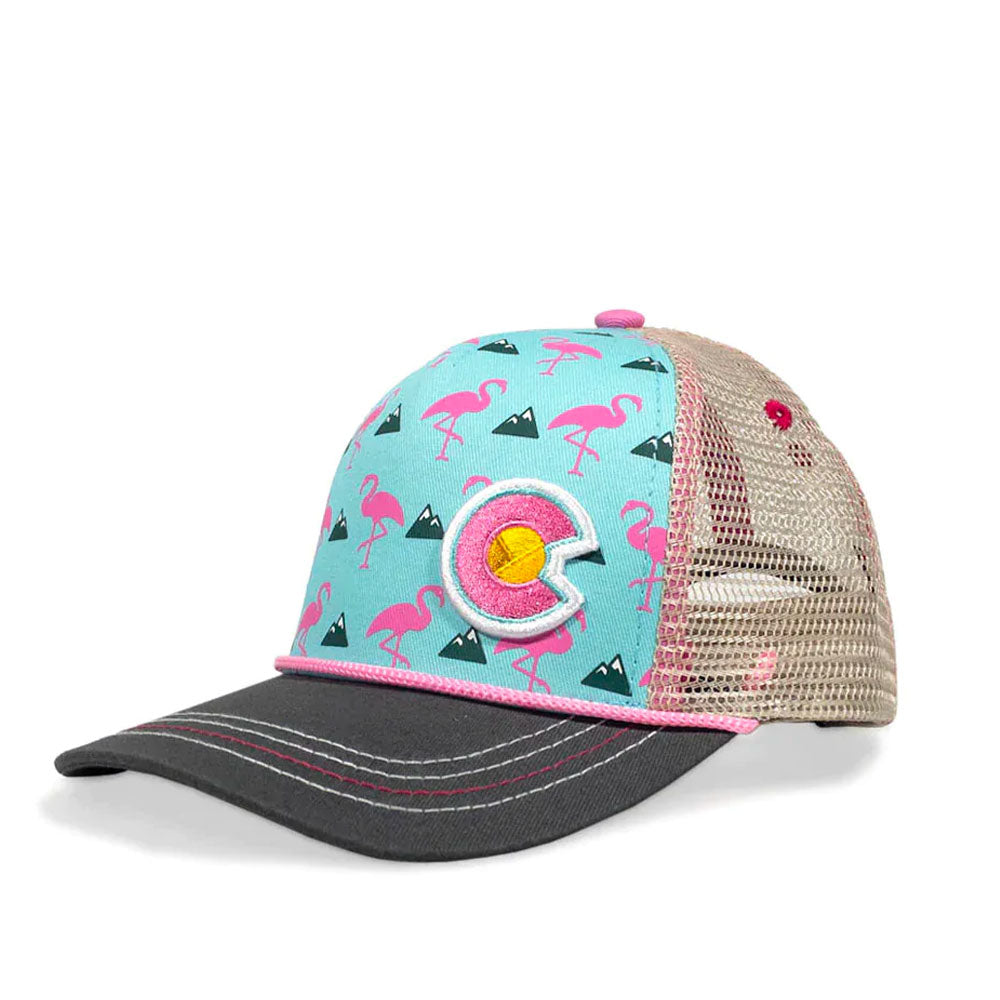 Kids' Colorado Flamingo Curve Bill Hat