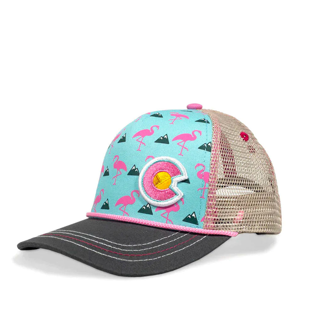 Lil' Fit Flamingo Curve Bill Hat
