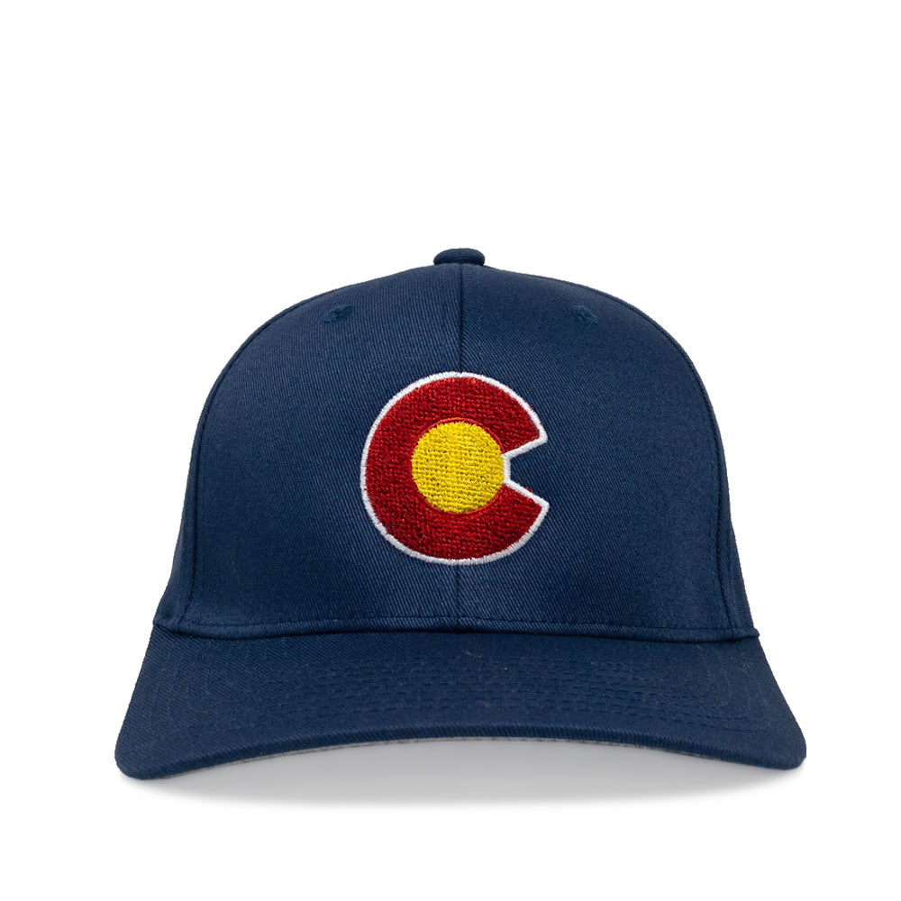 Colorado C Flexfit Hat - Navy