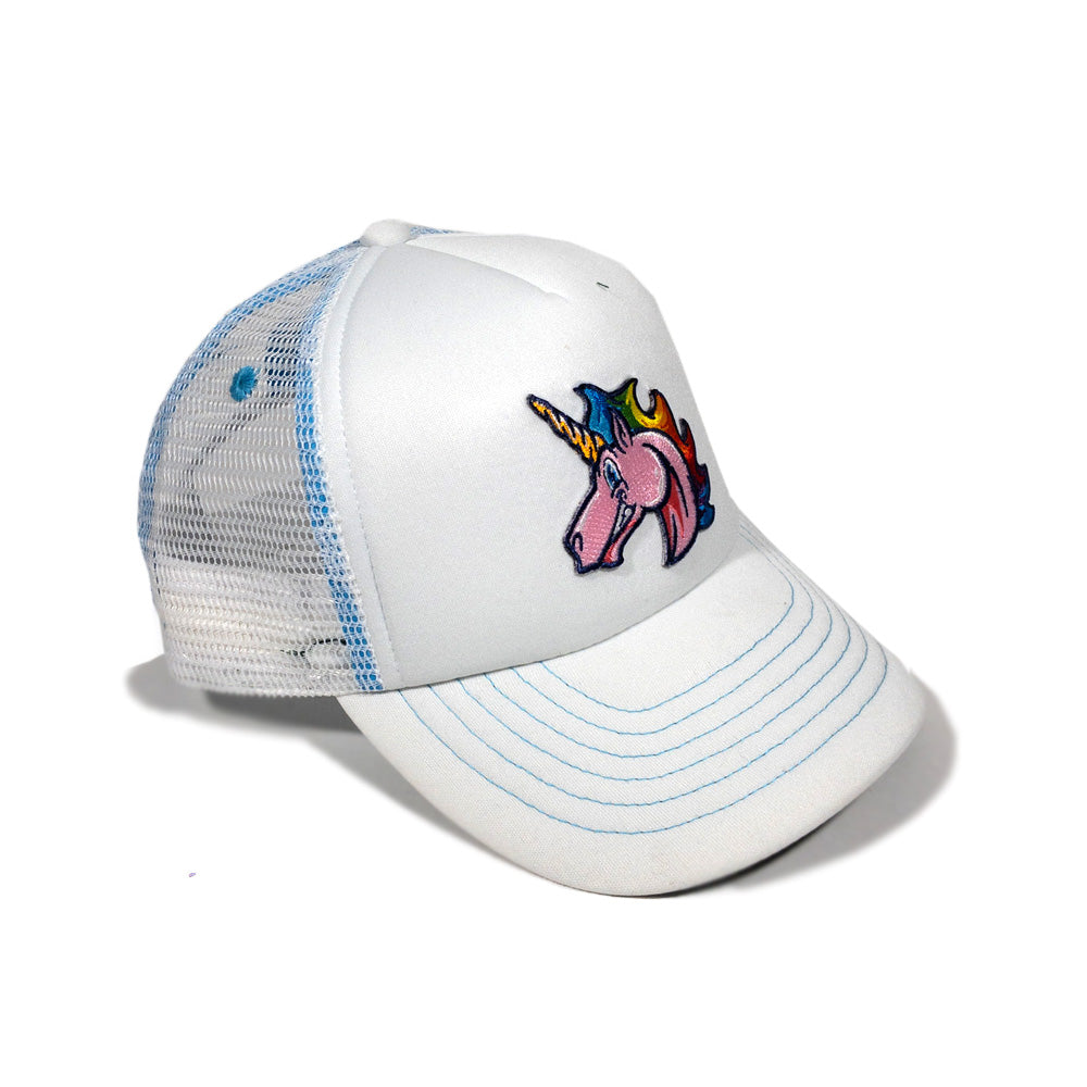Kids' Rainbow Unicorn Foam Trucker Hat