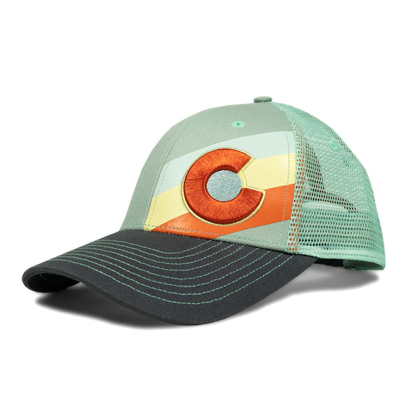 Incline Colorado Trucker Hat - North Table, Small Fit