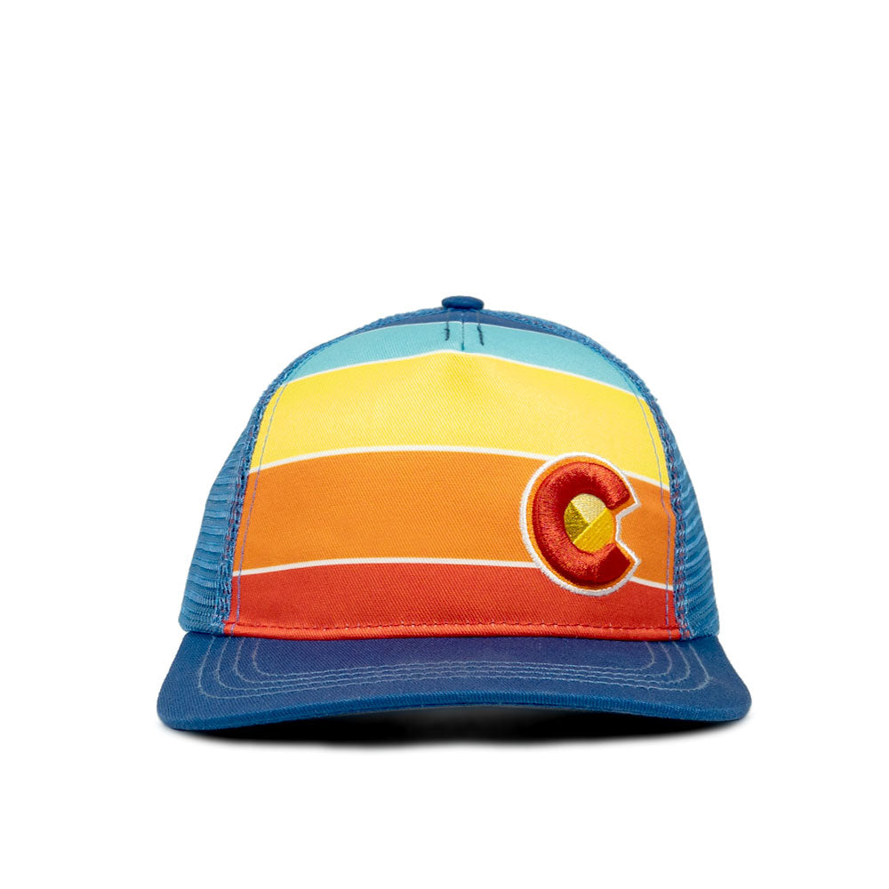 Kids' Rainbow Fader Trucker Hat