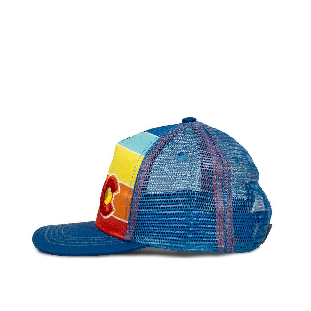 Kids' Rainbow Fader Trucker Hat