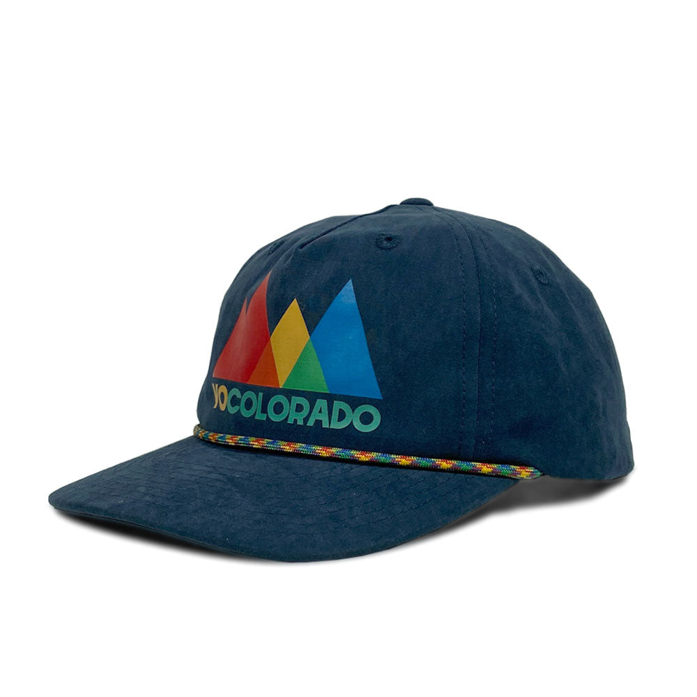 Kids' Rainbow Range Rope Hat