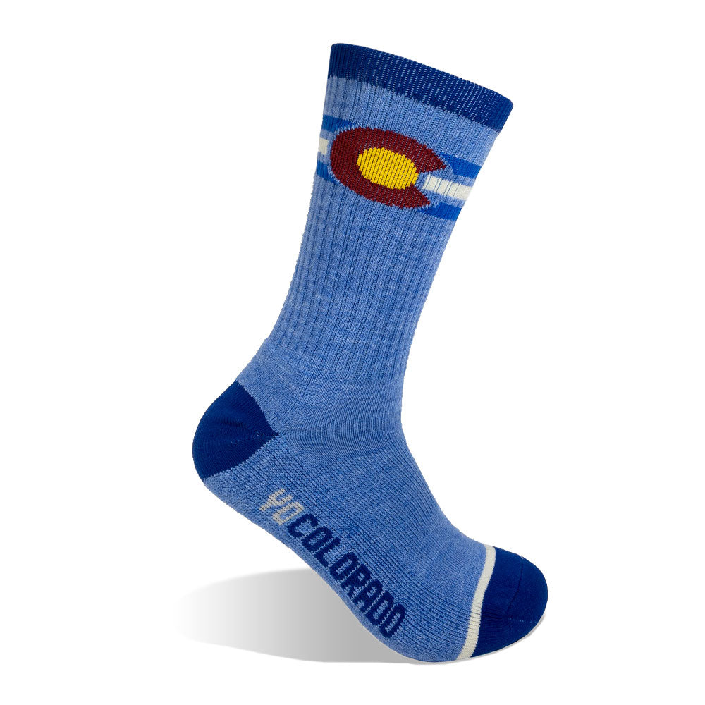 Colorado Bluebird Socks