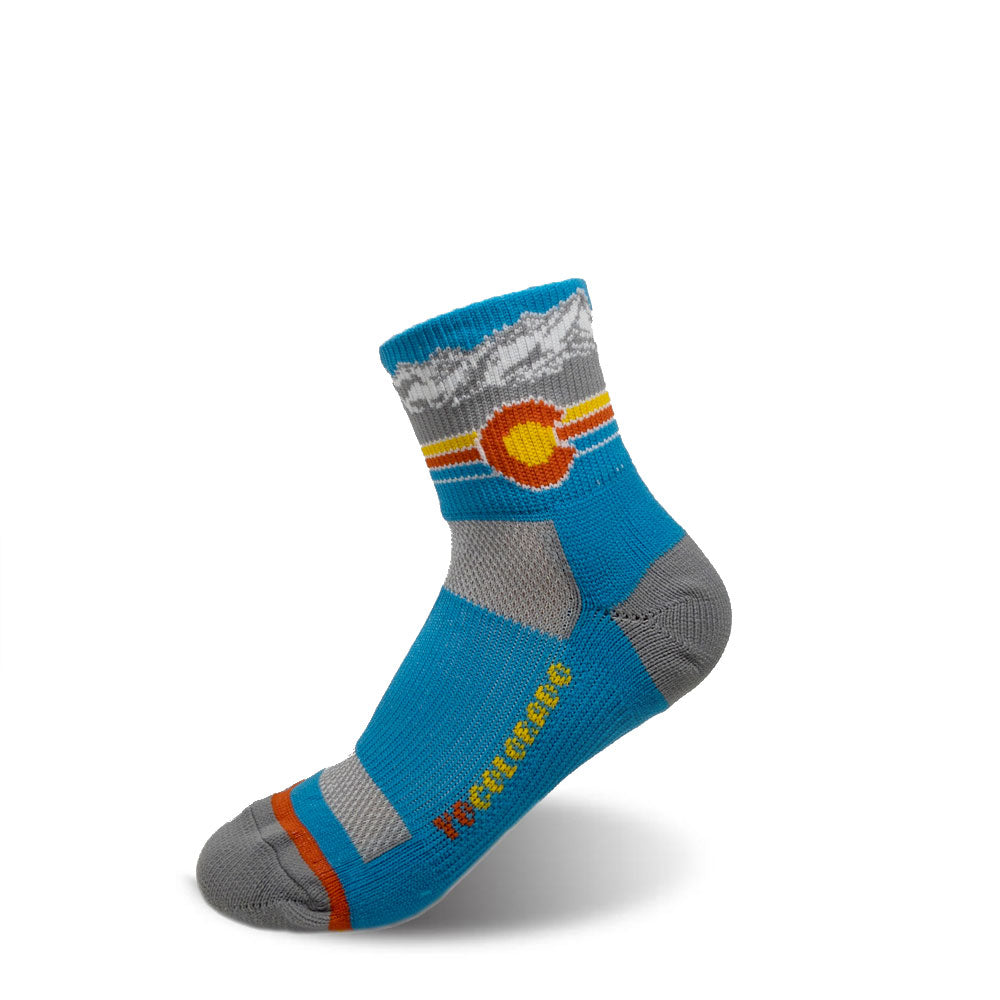 Mountain Colorado Flag Socks