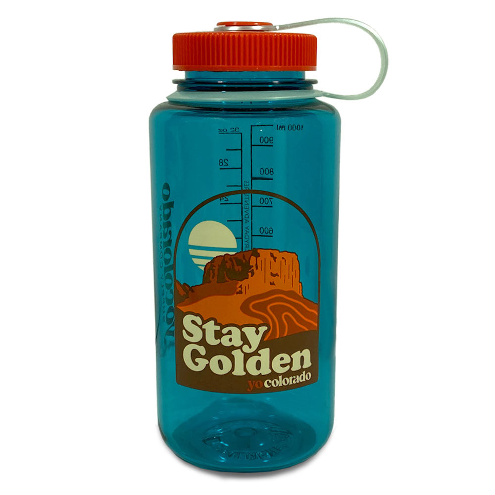 Stay Golden Nalgene Water Bottle